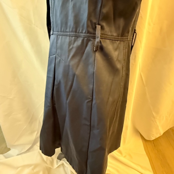 Laundry By Shelli Segal Blue Trench Coat size L - Picture 3 of 16